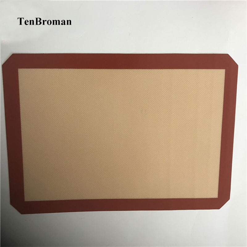 TENBROMAN Siliconen Bakken Mat Non-stick Silicon Liner Voor Bakken Bitterkoekje/Gebak/Cookie Maken