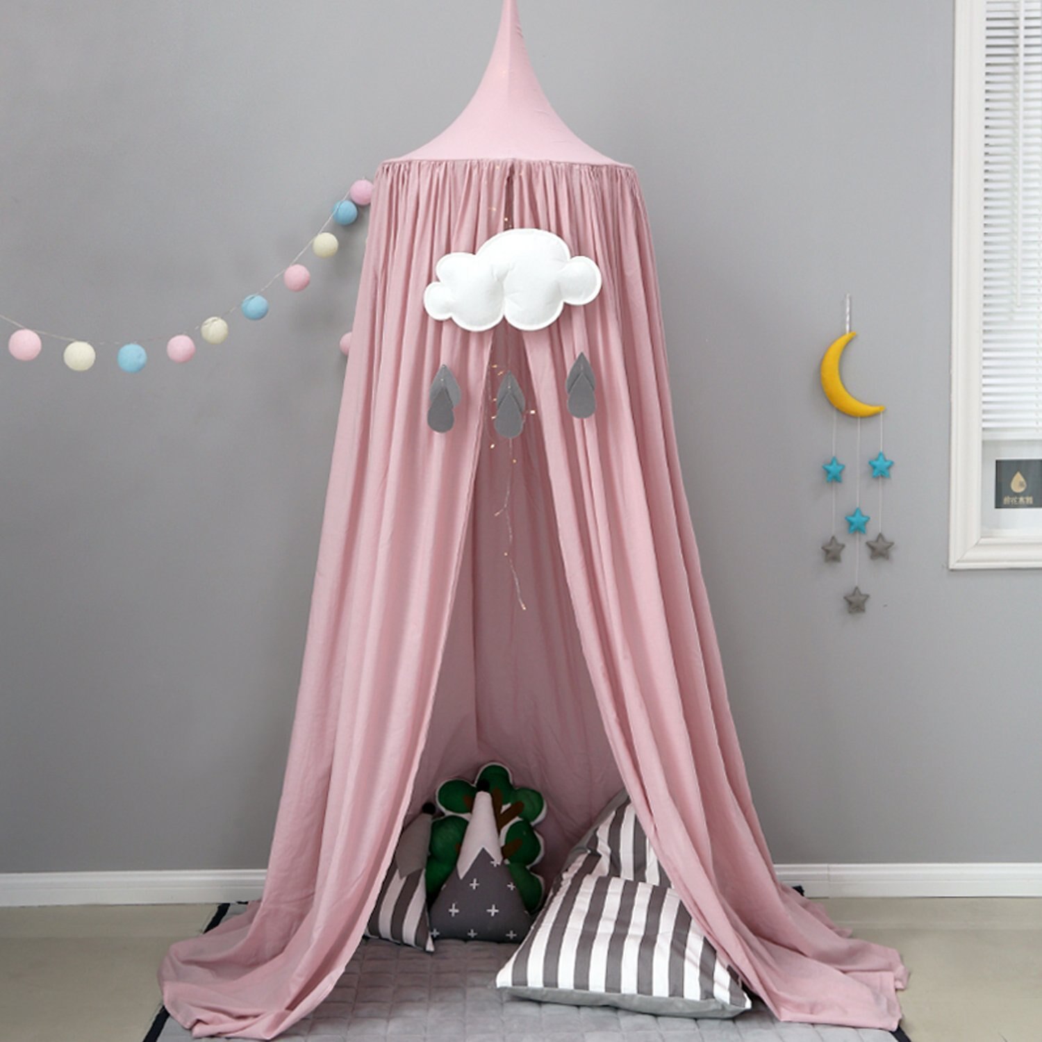 Baby Toy Tent Play House Princess Bed Canopy Child Play Tent Teepee Dome crib Net Kids Room Decoration Play Reading Baby Tent