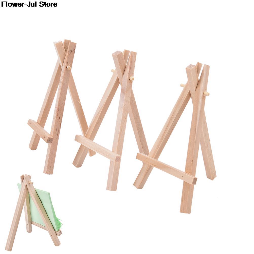 1Pcs Mini Wooden Easel Name Card Stand Wedding Table Card Stand Display Holder Party Desktop Decoration