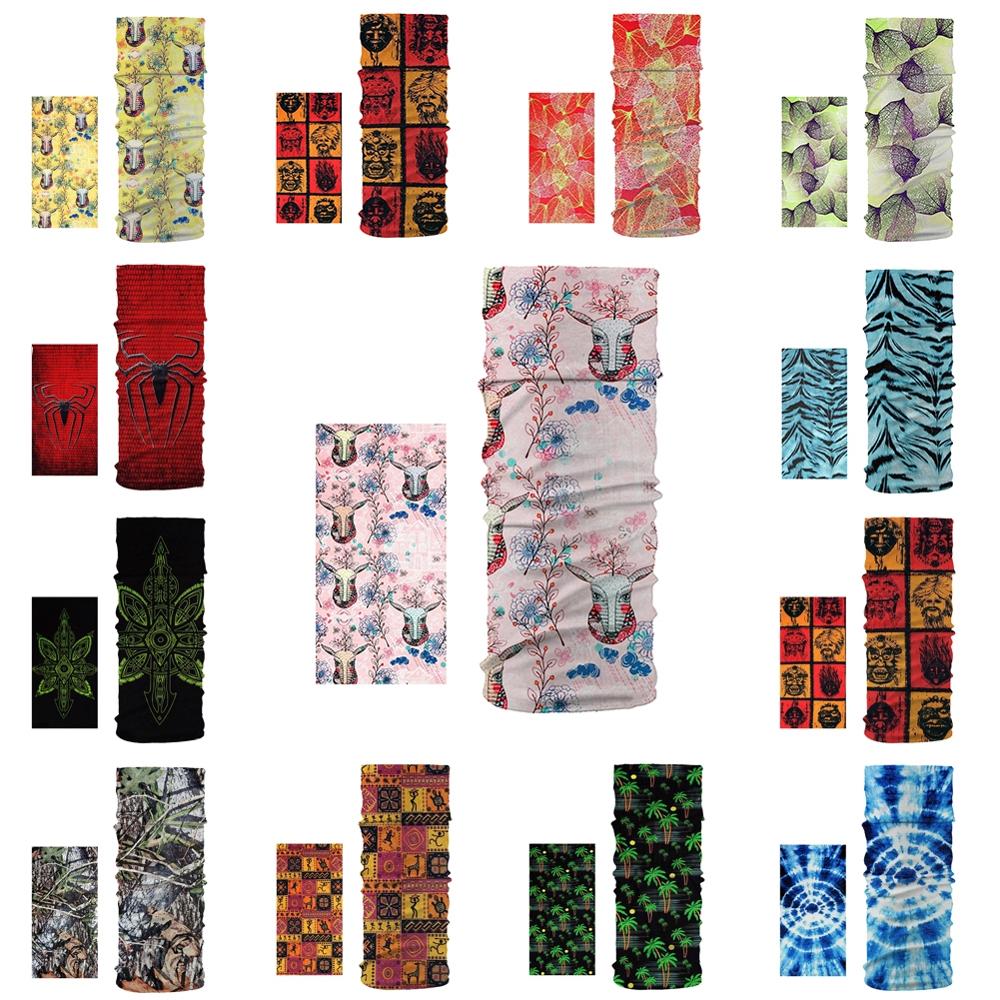 foulard anti-poussière unisexe magique Tube écharpe Cool néon modèle sport Fitness foulard bracelet cyclisme Leggings