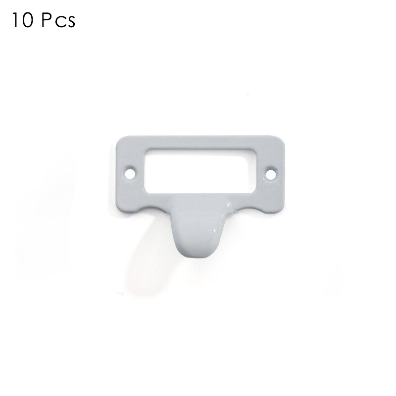 10 stk håndtak for møbelskap knotter og håndtak kjøkkenhåndtak skuffeknotter skap trekker skaphåndtak knotter: 313 hvite