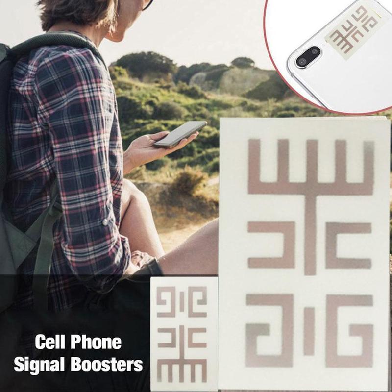 1 Uds., pegatina de mejora de señal de teléfono móvil, antena de teléfono móvil, señal de refuerzo, señal de refuerzo, amplificador 4G para teléfono móvil