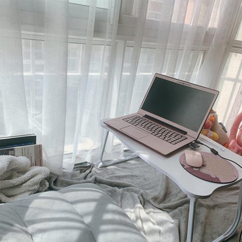 Multifunctional Folding Notebook Computer Stand Study Desk Computer Desk Sofa Bed Tea Table