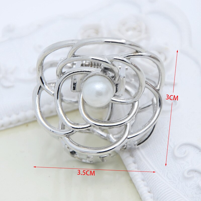 1Pcs smal Simple Wild Geometric Hair Claw For Women Girls Clamps Hair Crab Metal Hair Clip Claw Accessories Headwear