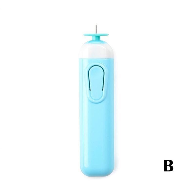 Automatic Paper Quilling Pen DIY Origami Roll Pen Handmade Slotted Pen Needle Craft Tool Electric Tool Paper Roll Paper Qui U4Q6: Blue