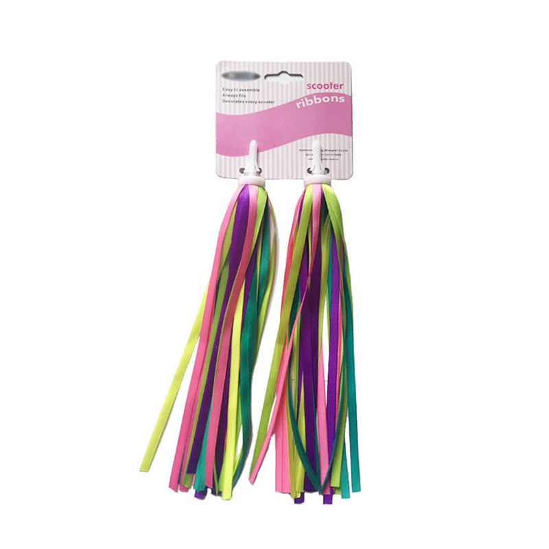 Bike Handlebar Tassels Streamers For Kids Girls Boys Scooter Handlebar Mountain Bike Grip Handlebar Streamers: A5