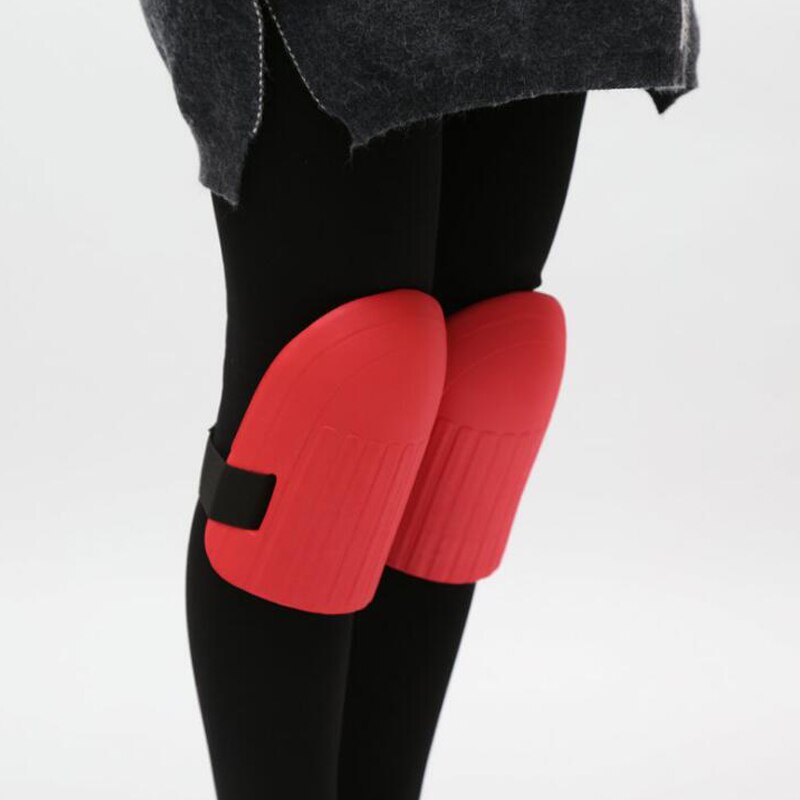 1 Pair Knee Pad Work Flexible Foam Padding Workplace Safety Self Protection Pad for Gardening Housework Protective Knee Pad