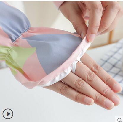 Manguitos antisalpicaduras a prueba de aceite para mujer, guantes de cocina, manguitos antiquemaduras, manguitos de cocina, manguitos largos impermeables de invierno