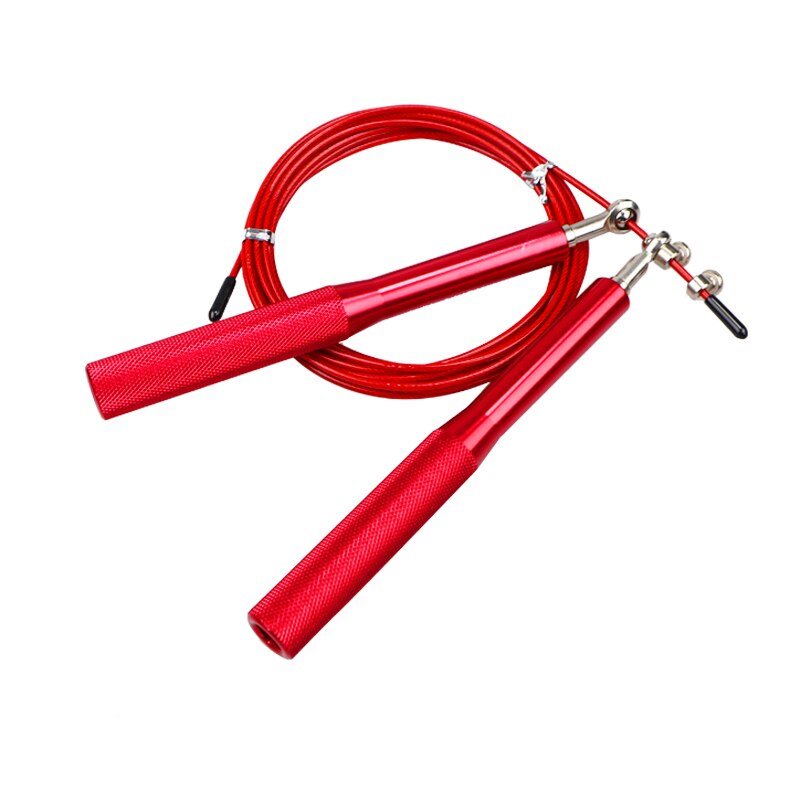 3 Meters Jump Rope Wire Ropes Adjustable Speed Skipping For Gym Workout Fitness Equipment Fit Jump Rope Exercise Competition