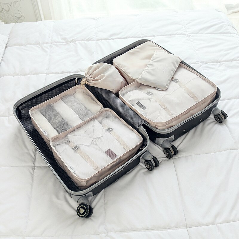 Receive A Bag Travel Luggage Sets Receive Bags Clothes Arrange Travel Bag Receive Six Times Six Times: 3