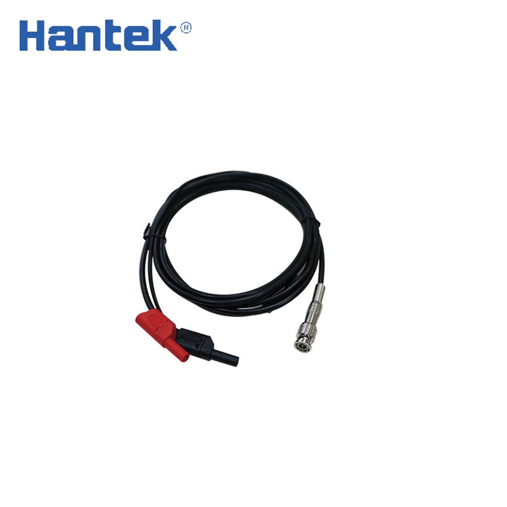 Hantek Oscilloscope Probes Auto Test Cable HT30A Dual Banana Head Multipurpose Test Line BNC to Banana Adapter Cable Leads