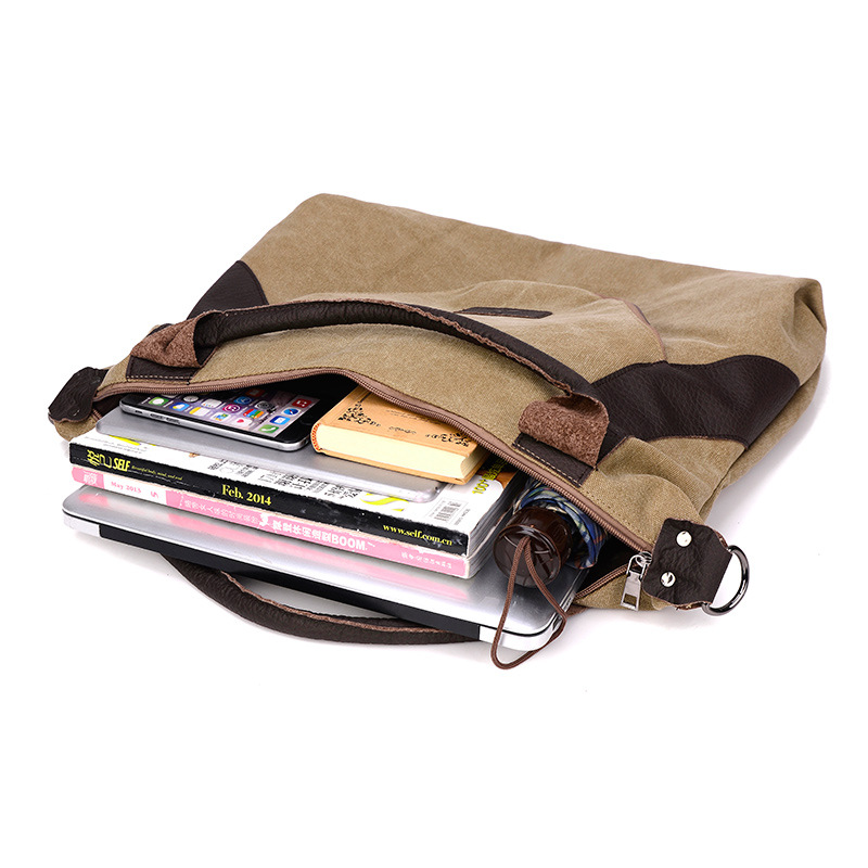 Unieke Vrouwen Handtassen Nylon Waterdichte Canvas Top Handvat Tassen Modieuze Eenvoudige Messenger Bag Postman Bag