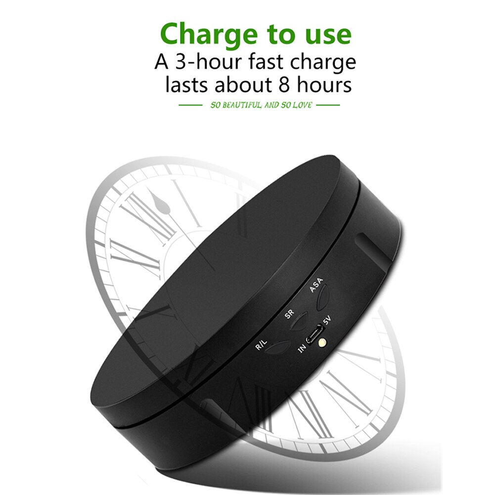 3D Models Electric Props Battery Powered Rotating Display Stand 5.75inch Shop Jewelry Holder 3 Speeds Adjustable For Photography