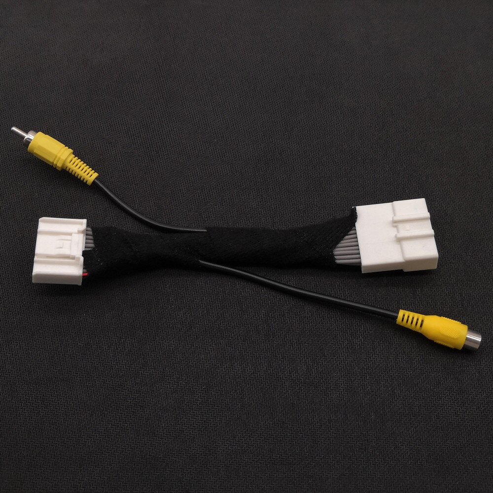 24Pin Original Video Input Switch Reverse Camera RCA Adapter Cable For Toyota RAV4 Prado Levin Corolla Highlander Crown