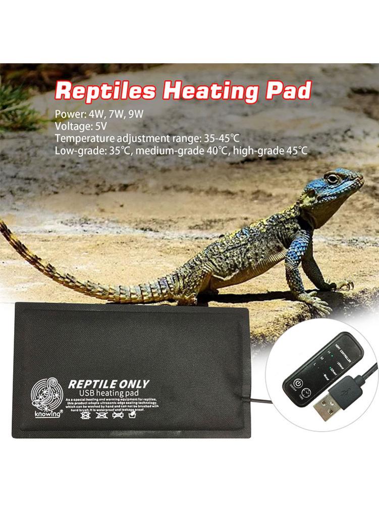 Reptielen verwarmingsmat waterdicht wasbaar elektrisch matje voor huisdieren
