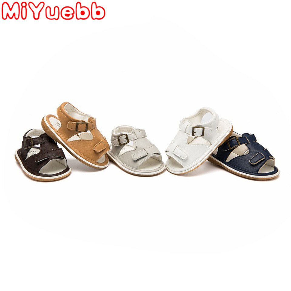 Baby Meisje & Jongen Platte Hak Casual Sandalen Baby Sandalen Gesp Methode Zool Rubber Materiaal Zomer Mode Peuter Sandalen