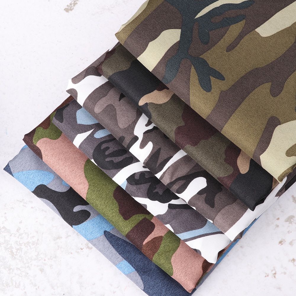 150*91cm Stoff Camouflage Print Baumwolle Tuch für Camo Tasche Tuch Nähen Spielzeug Kappe Outdoor Schals, Der Materialien DIY Handwerk