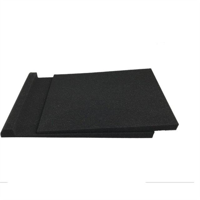 2/4Pcs Geluidsisolatie Studio Monitor Speaker Isolatie Pads Hoge Dichtheid Akoestische Foam Pads Voor 5 Inch / 6 Inch Speakers: 1 set