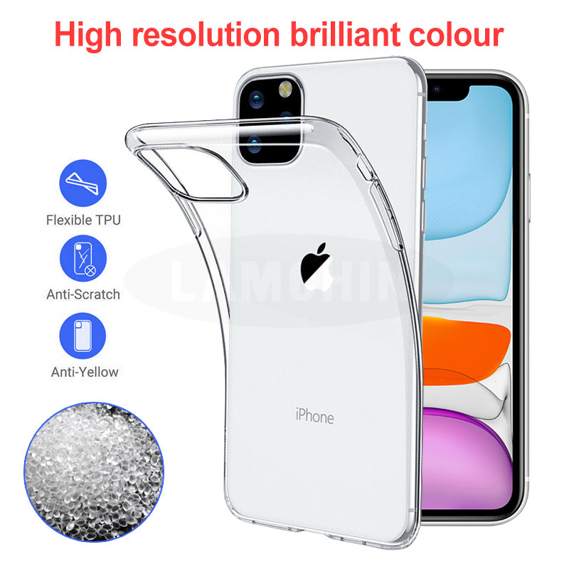 Voor iPhone 11 TPU Soft/Hard Cover Case Ondersteuning Draadloos Opladen Voor Apple iPhone X/iPhone 11 pro 11max Clear Phone Case