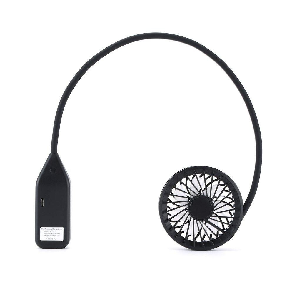 Usb genopladeligt enkelt hoved håndholdt blæser doven hængende hals blæser desktop blæser fan mini bærbar blæser