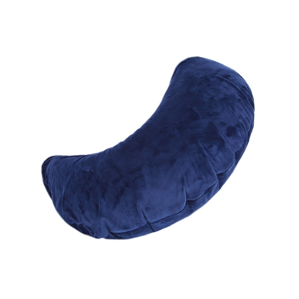 Coussin gonflable bras repos bureau maison Salon croissant Portable amovible main coussin barbier voiture voyage doux velours Nail Art
