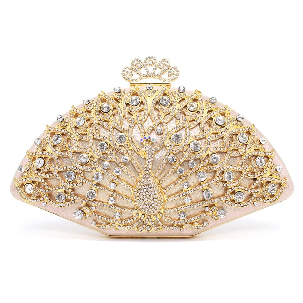 Luxe Vrouwen Avond Tassen Diamond Crystal Vrouwen Party Clutch Bag Mode Bruids Zak Handtas Bolsos