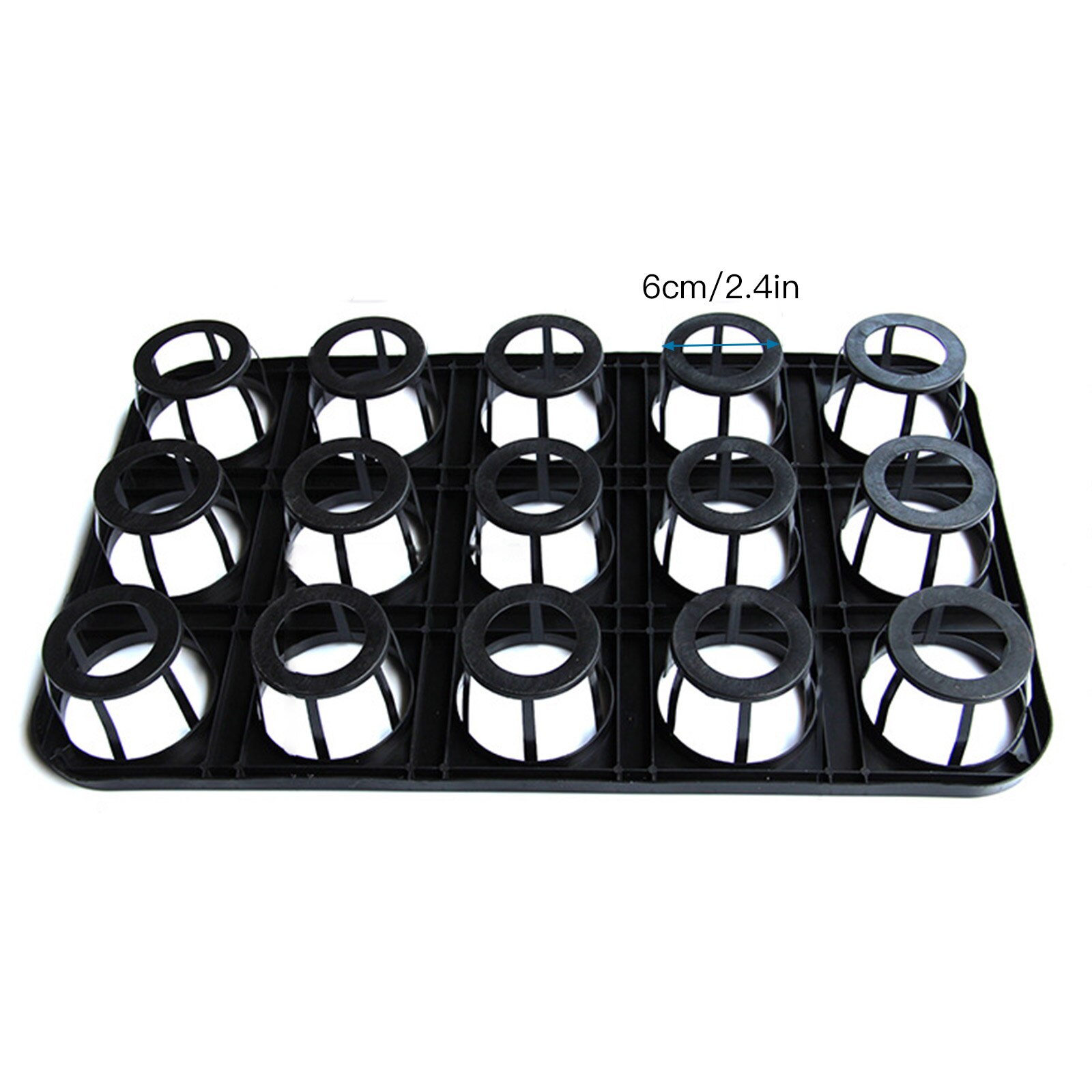 Tray Nursery Pot Bracket High Flower Field Phalaenopsis Special Holder 12-hole 12-Hole/15-Hole ABS Seedling Trays