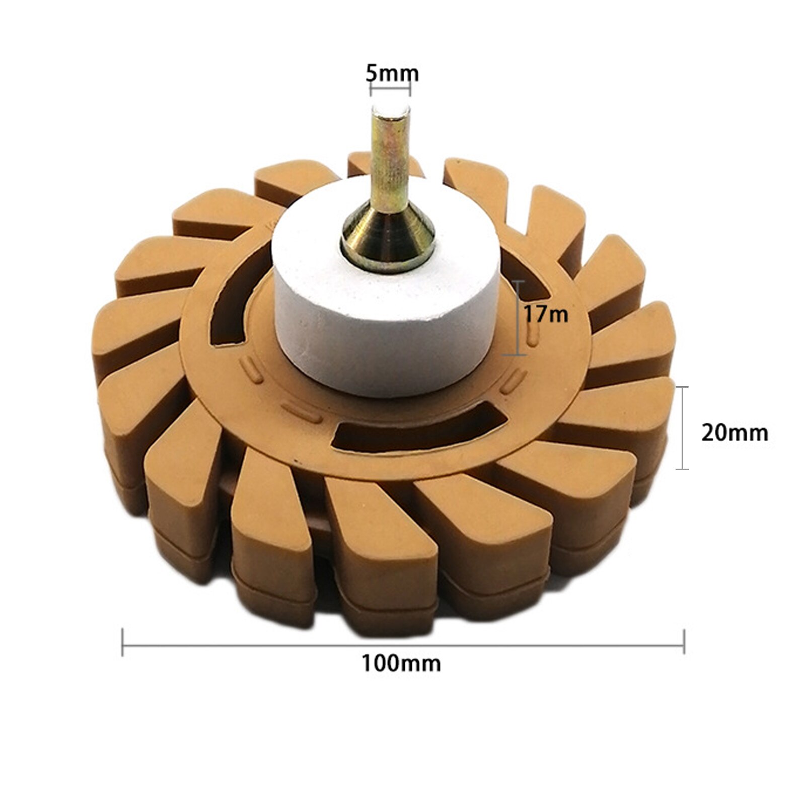 4 inch Rubber Eraser Wheel Safe Effective Graphics Removal Tool 100mm Pneumatic degumming paint removal wheel Repair tool