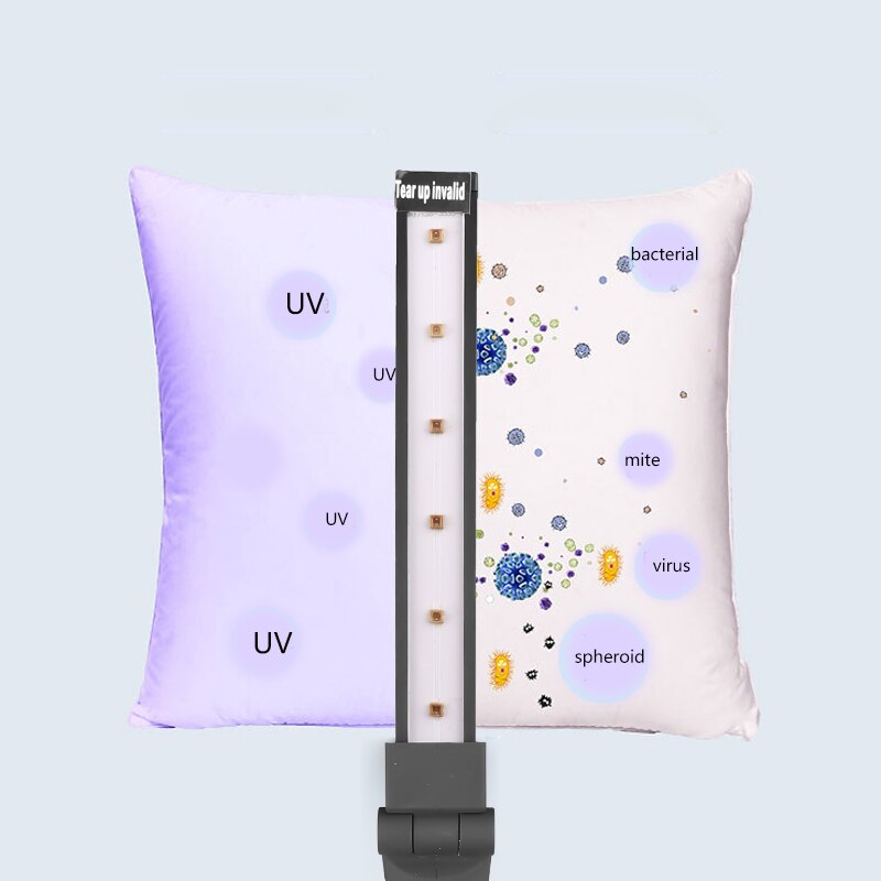 USB Rechargeable UV Sterilizer Lamp Home Portable Ultraviolet Disinfection Flashlight Bactericidal Lamp UVC Germicidal Lamp