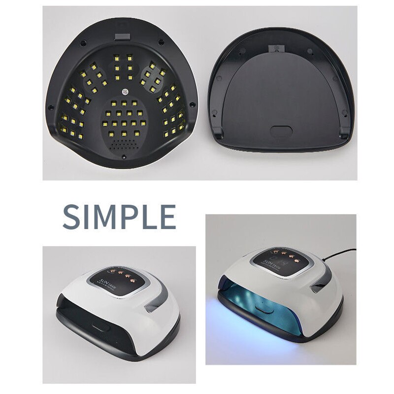 SUN T6 MAX – lampe UV à 57 led pour sécher tout vernis à ongles Gel UV, avec four à détection de mouvement, outil de manucure, nouveauté