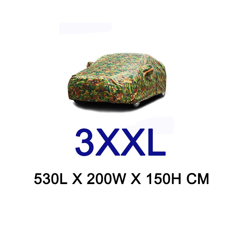 Kayme – housse de voiture de Camouflage étanche, couverture de Protection extérieure contre le soleil, la poussière, la pluie et la neige: 3XXL