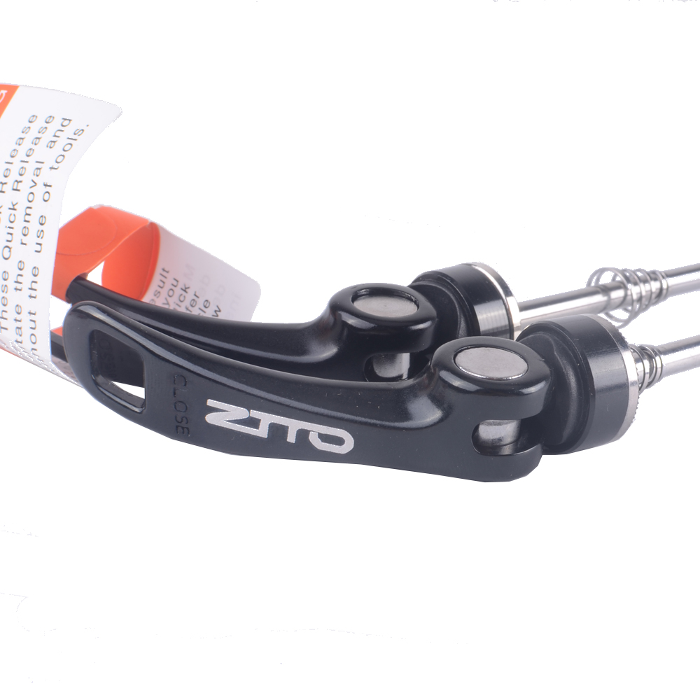 40,35 g! CYCEARTH Titanium fiets QR spiesje hendel MTB racefiets wielnaaf ultralichte Ti-as koolstofvezel handvat Quick Release spies (zwart