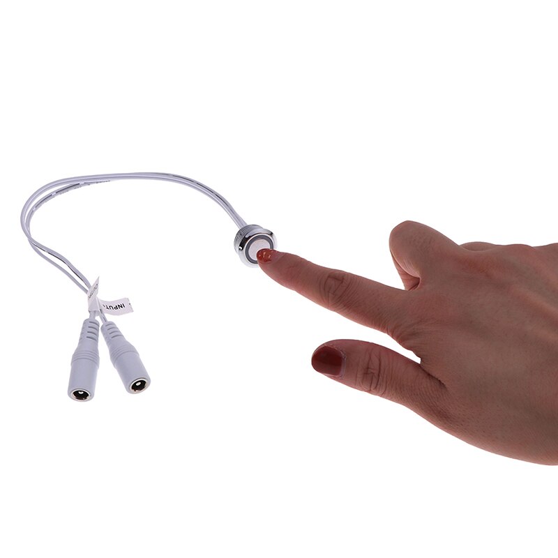 1Pc LED Dimmer For LED Strip Light 12V Touch Button Control Stepless Dimmable Switch