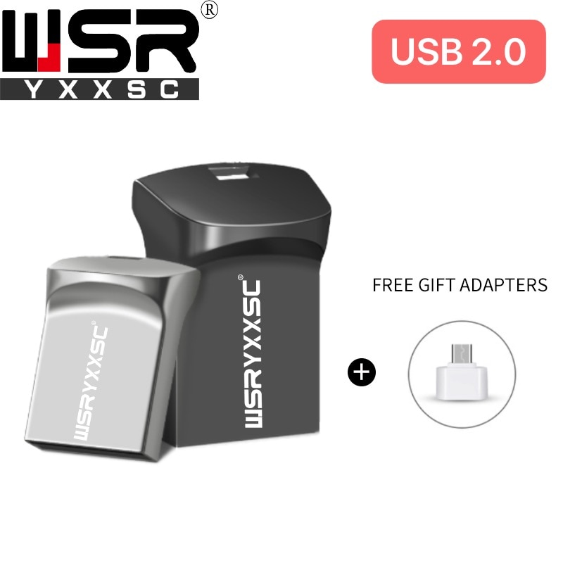 Wsryxxsc Mini Usb Flash Drive Waterdicht Flash Drive 64Gb 32Gb 16Gb 8Gb 4Gb Hoge Snelheid usb Flash Real Capaciteit Flash Card Usb