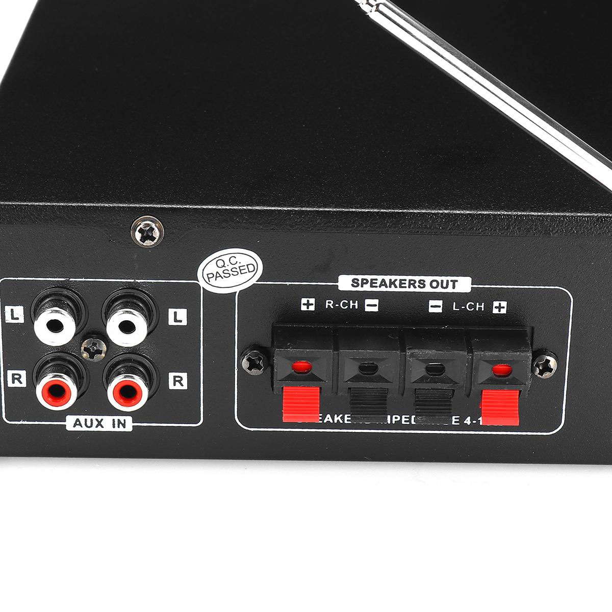 1000W bluetooth HiFi Power Amplifier Stereo Home Karaoke FM USB Amp Car Home LCD