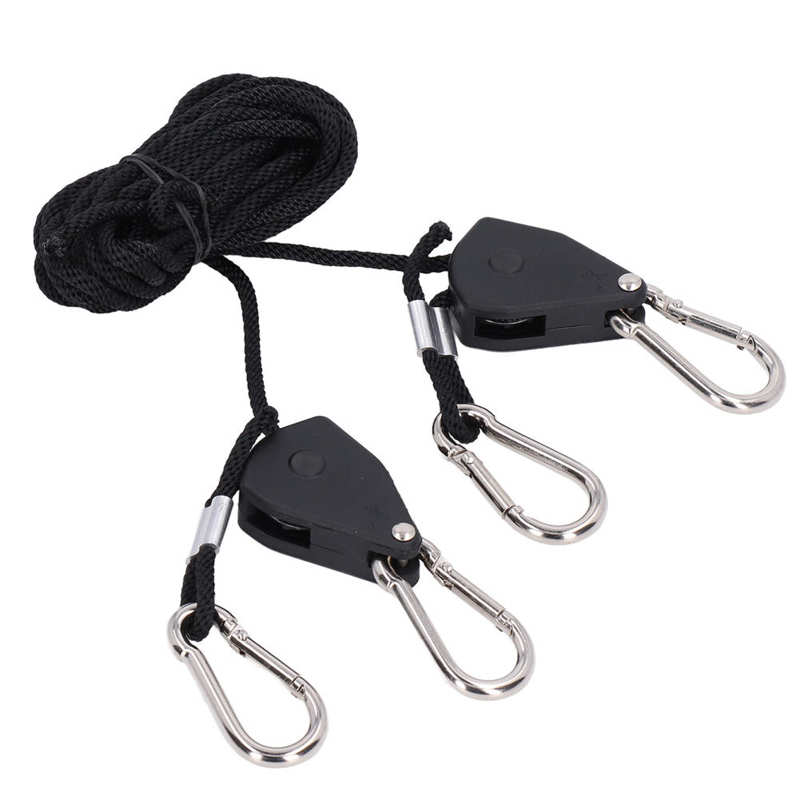Hangar Rope Grow Light Rope Hanger Rope Hanger Portable 1/8in ... – Grandado