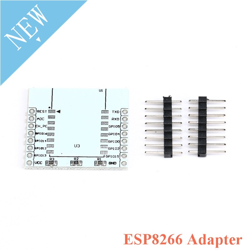 ESP8266 Wifi Wireless Module Adapter ESP-01 ESP-01S ESP-01M ESP-01F ESP-07 ESP-07S ESP-12E ESP-12F ESP-12S ESP-M2 ESP-M3 ESP01: ESP8266 Adapter