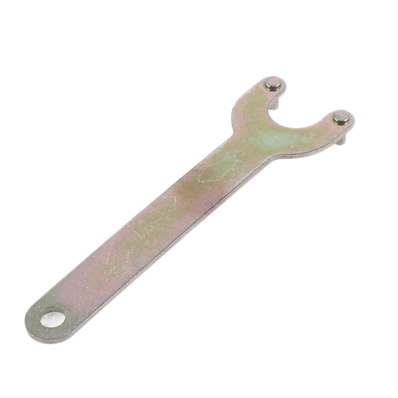 Angle Grinder 2 Pin Spanner Key Fit For 4-1/2" 115mm Grinders Repair Tool Flanged Wrench Key Replacement Fit For Replacing Discs