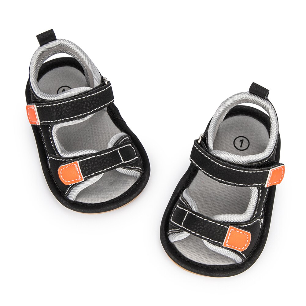 Kleinkind Baby Jungen Sport Sandalen Sommer lässig Strand Schuhe Weiche Sohle Sandale Prewalker Erste Wanderschuhe Schuhe 0-18M freundlicher Für Baby: B / 6-12M