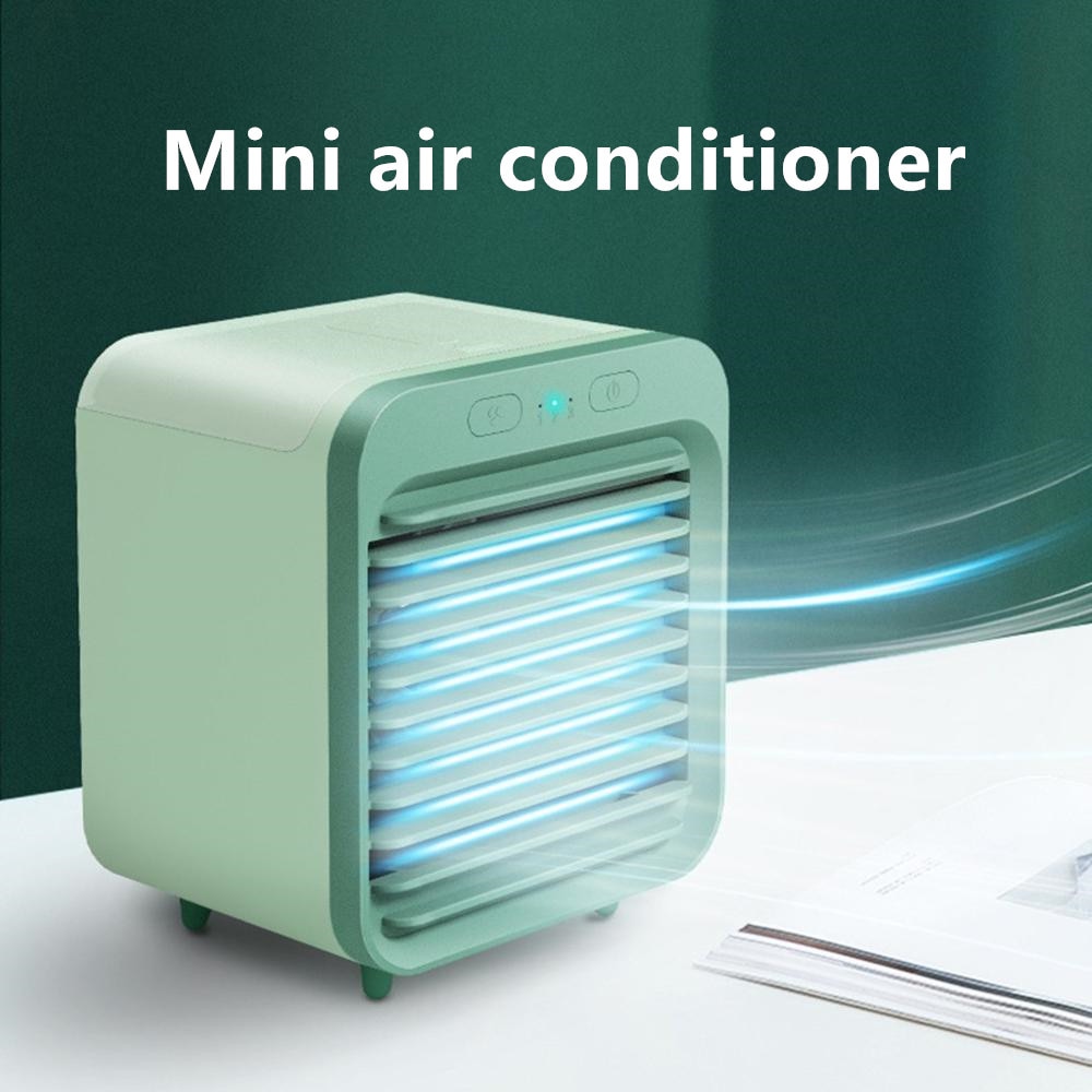Mini Portable Air Conditioner Multi-function Humidifier Purifier USB Desktop Air Cooler Fan Arctic Air with Water Tank Home 5V