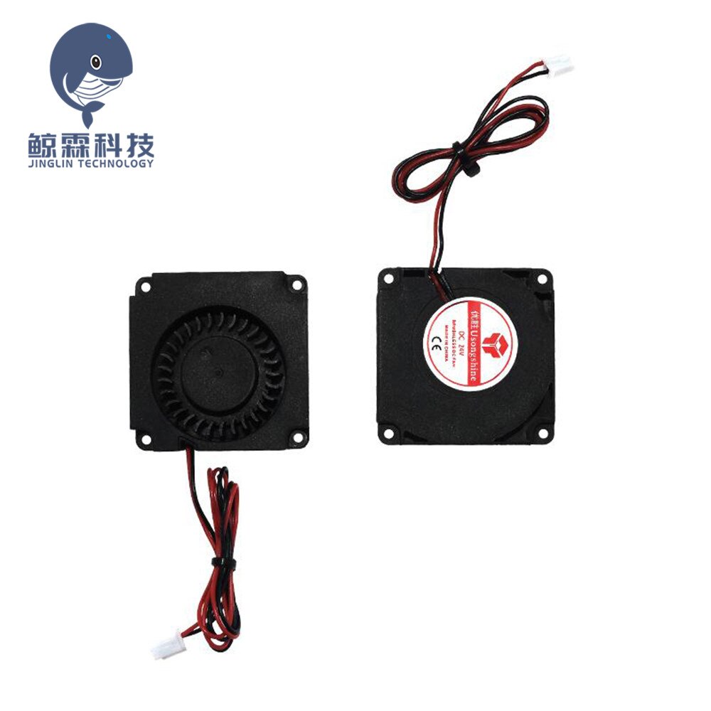 5PCS 4010 Blower 40x40x10mm Borstelloze Ventilator 5V 12V 24V Hydraulische Lager XH2.54-2P Terminals Voor 3D Printer Accessoires