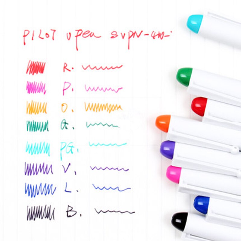 1pcs PILOT Fountain pen SVPN-4W V Pen Straight liquid disposable color pen Student Words Office Signature Supplies M nib
