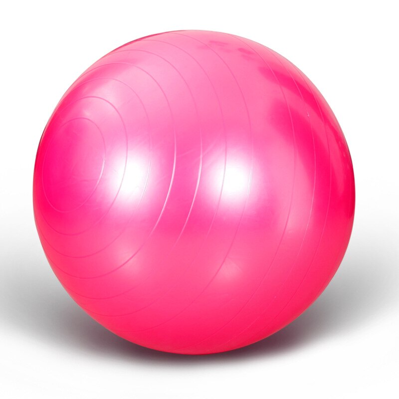 Yoga Exercise Ball Pilates Fitness Gym Balance Fit ball Anti Burst Slip Resistant Balance Ball for Workout Fitness: Powder