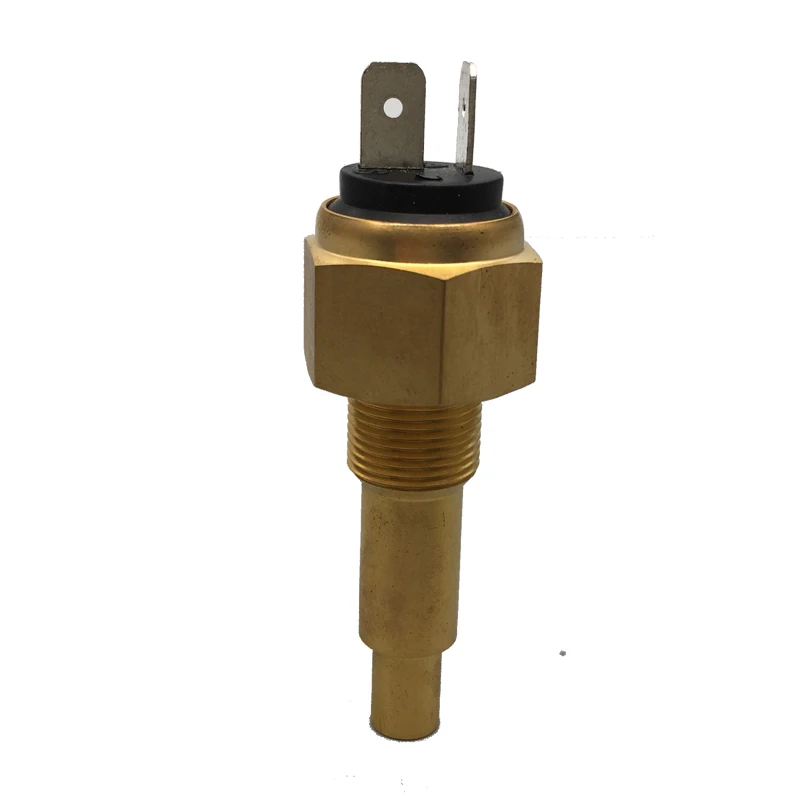 Wasserdichter Marine 52 mm Wassertemperaturanzeige Temperaturmesser 40–120 ℃ mit roter Hintergrundbeleuchtung für Auto, Stiefel, LKW, Universal-, 12 V, 24 V: Grün