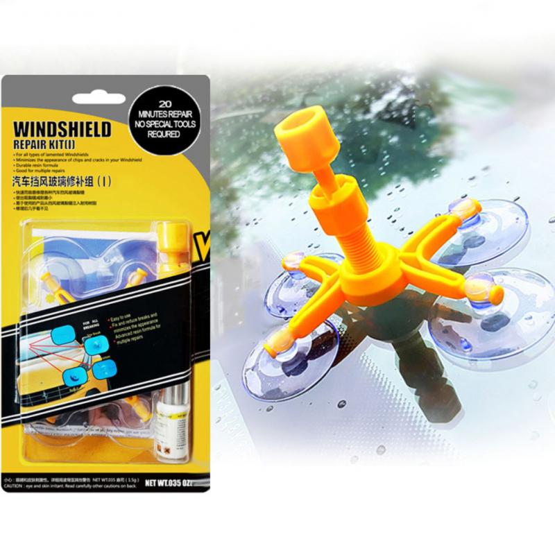 Car Windscreen Windshield Repair Tool Set Wind Glass Chip Crack DIY Kit