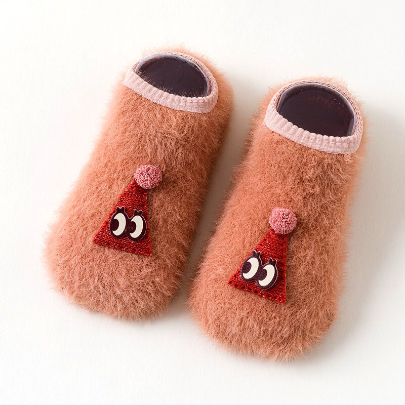 Aitonoble 6 pares media decena 0-3 y Simier calcetines de bebé antideslizantes calcetines de habitación antideslizantes calcetines infantiles accesorios de ropa