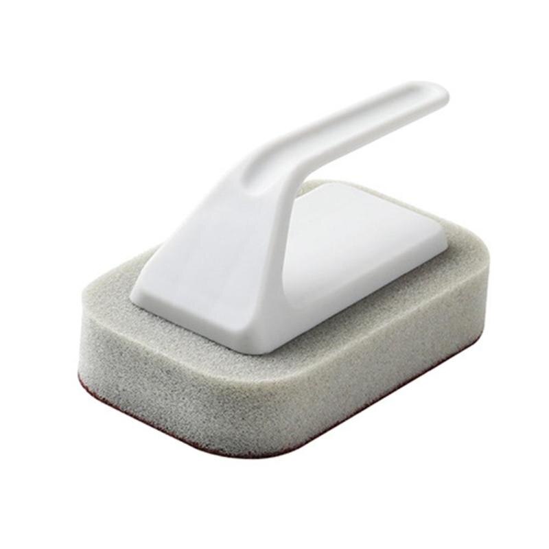 Spons Borstel Onschadelijk Sterke Decontaminatie Pan Scrubber Handvat Keuken Schoonmaken Tool Huishoudelijke Schoonmaakproducten 11x6.8x2cm