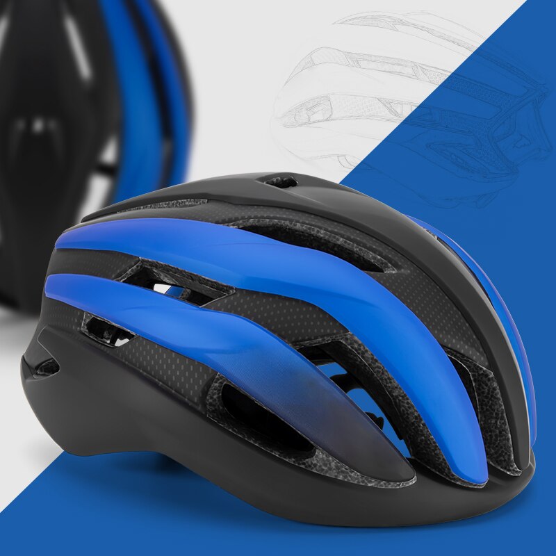 Road Fietshelm Mannen Vrouwen Outdoor Sport Ademende Mtb Fietshelm Ultralight Veilig Fiets Aero Cap Capacete Ciclismo: 04