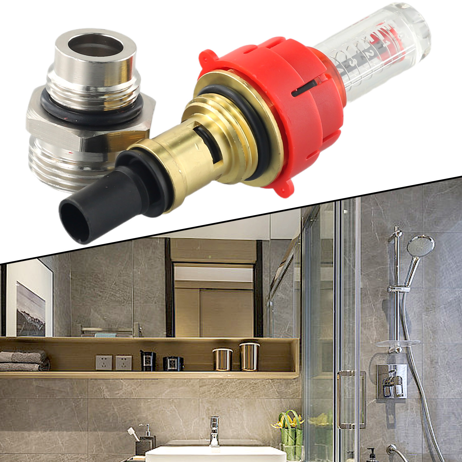 Durchflussregler Fußbodenheizung Verteiler Durchflussmesser Home Fußbodenheizung Teile Fußbodenheizung Verteiler Zubehör