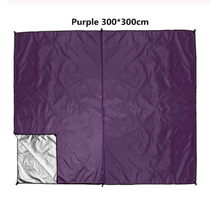 10X10 Voeten Regen Vliegen Hangmat Tent Tarp Voor 2000PU Waterdichte Bescherming-Grote Luifel Is Draagbaar En Biedt ideaal Onderdak: Purple